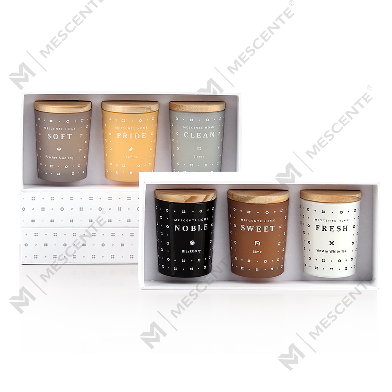 M23352 3er-Pack Haushalts-Sojawachs-Aromatherapie-Duftkerzenset