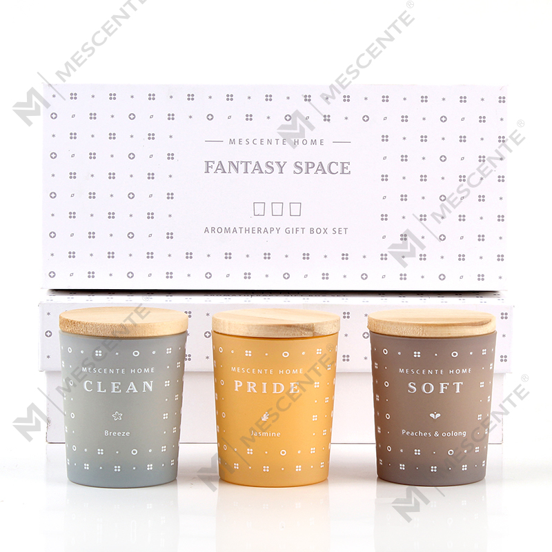 M23352 3er-Pack Haushalts-Sojawachs-Aromatherapie-Duftkerzenset
