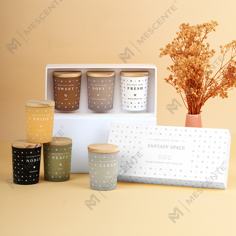 M23352 3er-Pack Haushalts-Sojawachs-Aromatherapie-Duftkerzenset