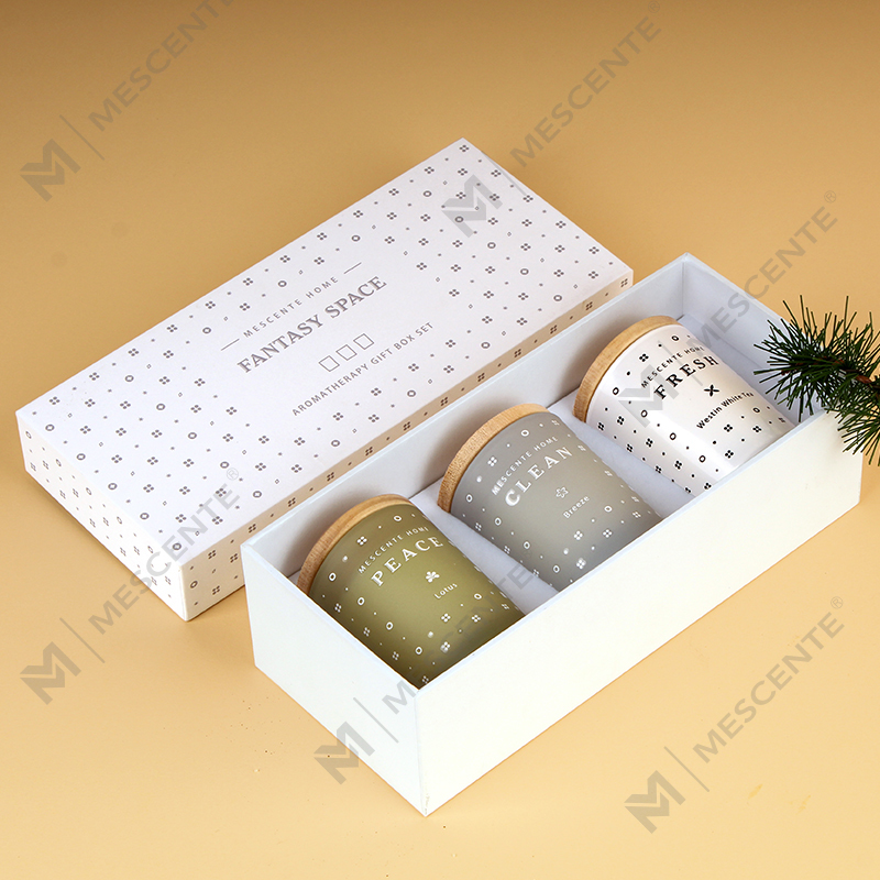 M23352 3er-Pack Haushalts-Sojawachs-Aromatherapie-Duftkerzenset