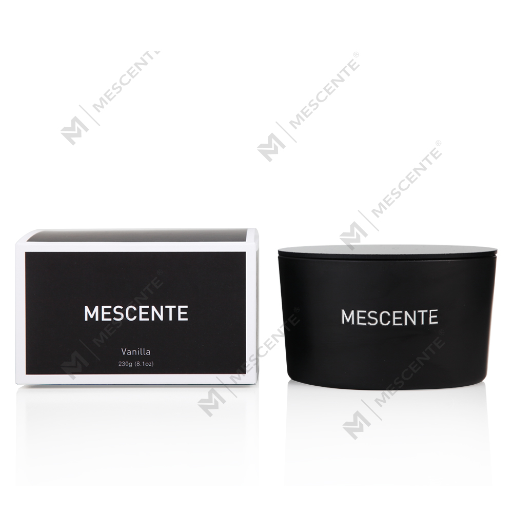 Mescente Wholesale Private Label Glasgefäß mit 3 Dochten, Duftkerze aus 100 % Sojawachs