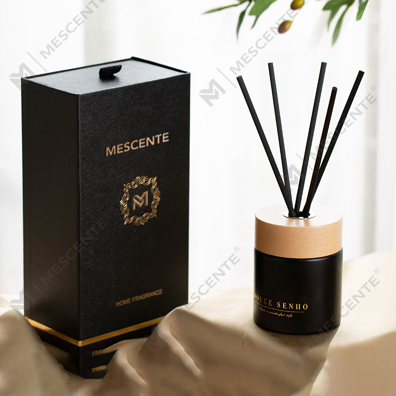 M&Scent Black Bottle Parfüm Aroma Schilfrohr-Diffusoröl, Duft Thailand Schilfrohr-Diffusoren Geschenkset
