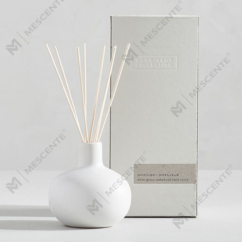 Luxuriöser Eigenmarken-Diffusor aus Bio-Rattan-Rohrstäbchen A29225 – Exportpass