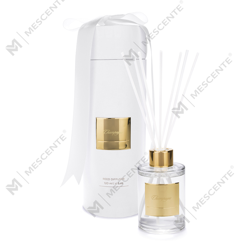M&Scent Modern Green Tea Amber Bottle Reed Diffuser mit StopfenA29261-1