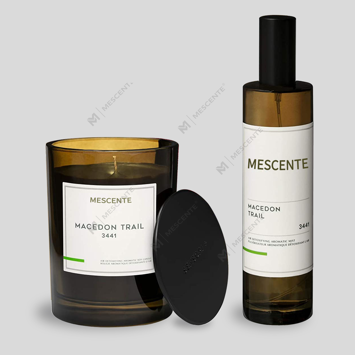 M&Scent Großhandels-Luxus-Privatmarken-Duft-Raumspray-Diffusor-Kerzen-Set