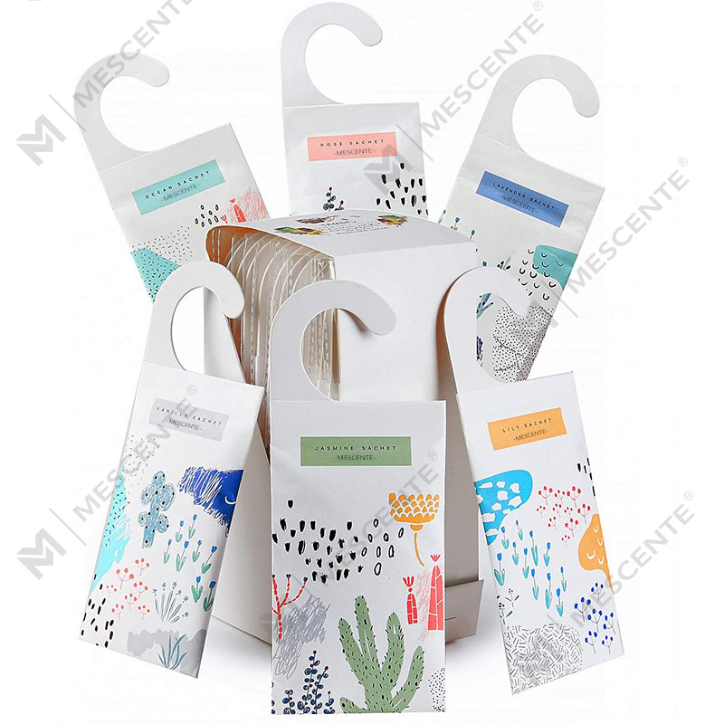 M&Scent Neues Design, individuell anpassbare Duftsäckchen zum Aufhängen, Duftsäckchen für den Kleiderschrank