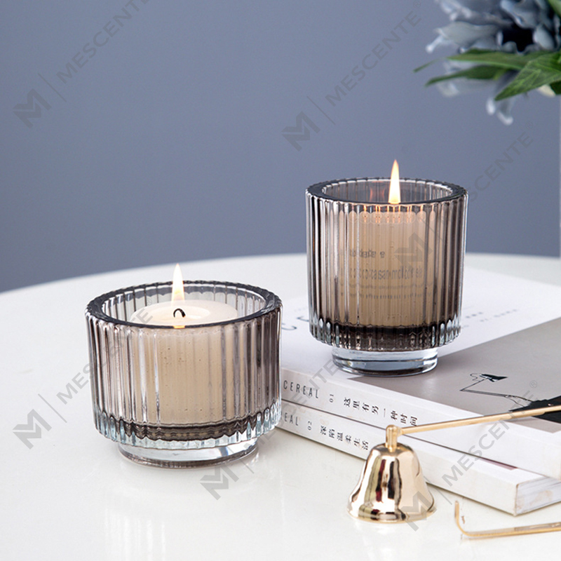 M&Scent Luxuriöser Dekor-Kerzenhalter aus Glas und Kristall, Kerzenhalter in großen Mengen