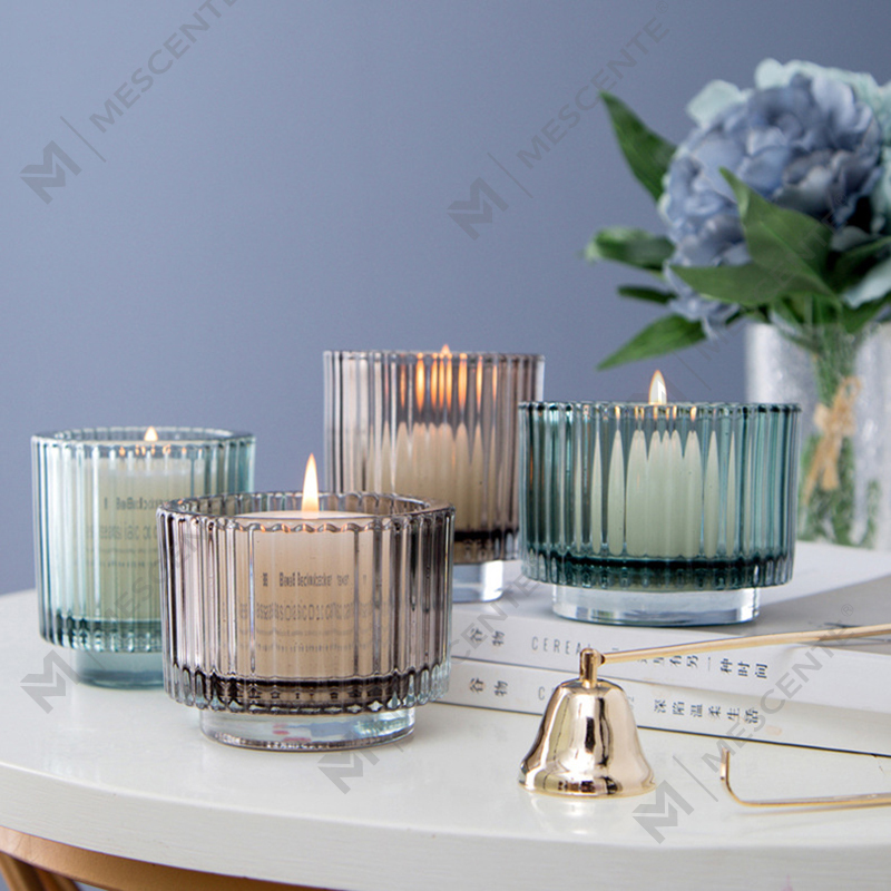 M&Scent Luxuriöser Dekor-Kerzenhalter aus Glas und Kristall, Kerzenhalter in großen Mengen