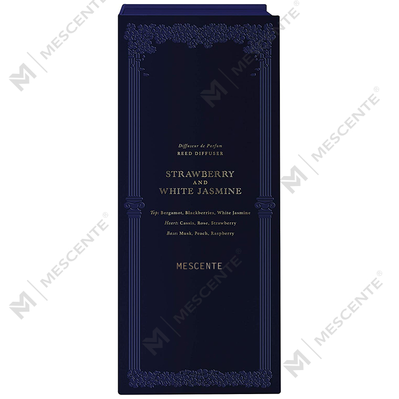 M&Scent Großhandel, Luxus-Eigenmarken-Keramikflasche, Holz-Blumenstäbchen, Aroma-Reed-Diffusor