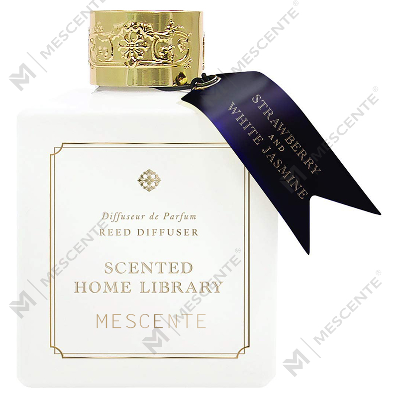 M&Scent Großhandel, Luxus-Eigenmarken-Keramikflasche, Holz-Blumenstäbchen, Aroma-Reed-Diffusor
