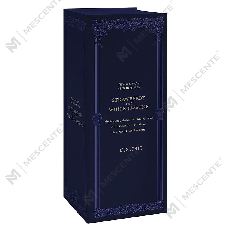 M&Scent Großhandel, Luxus-Eigenmarken-Keramikflasche, Holz-Blumenstäbchen, Aroma-Reed-Diffusor