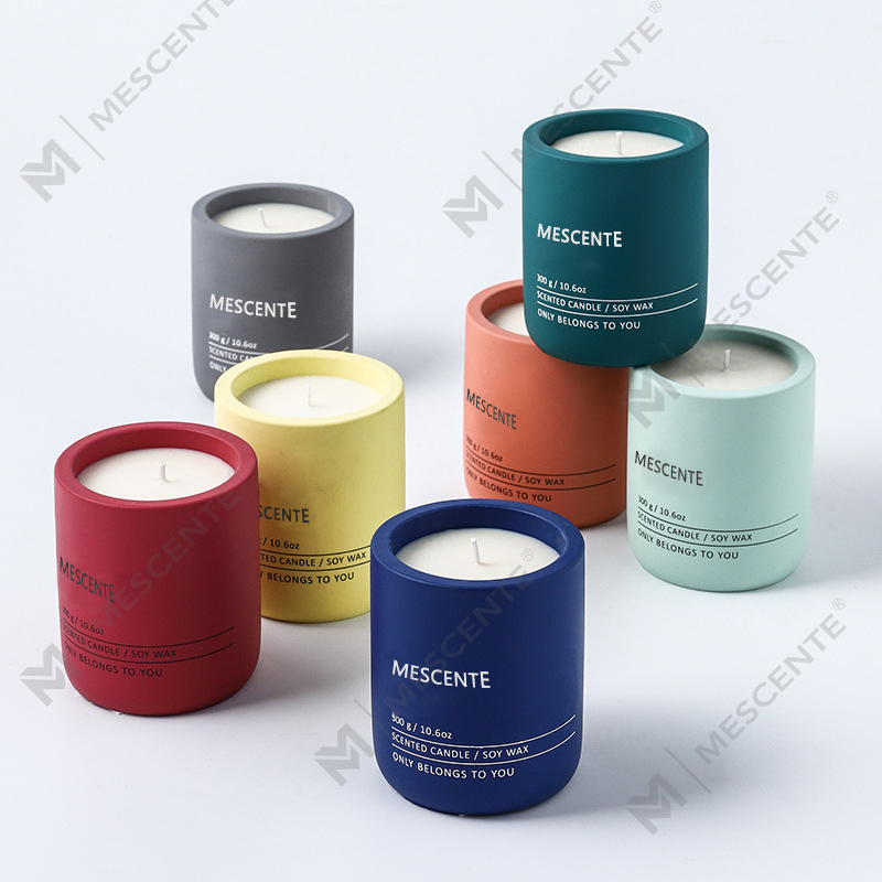 M&Scent maßgeschneiderte dekorative Luxus-Massage-Private-Label-Kristallkeramik-Woodwick-Duft-Sojawachskerze