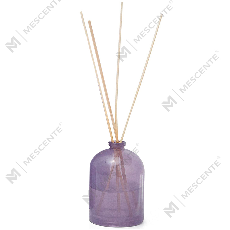 M&Scent Luxuriöser, individuell gestalteter, großer, roségoldener Glasflaschen-Blumen-Eigenmarken-Flüssigkeits-Red-Diffusor mit Geschenkbox