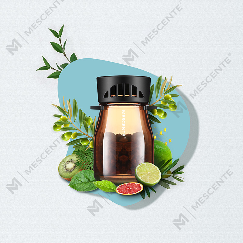 M&Scent Organic Custom Logo Mini-Duft-Auto-Lufterfrischerflaschen, Luftpumpe fürs Auto