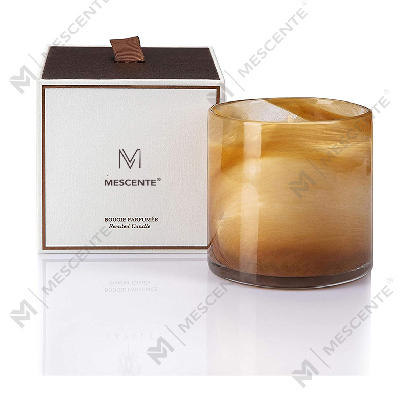 M&Scent Großhandel maßgeschneiderte große Luxus-Geschenkset mit stark duftenden Kaffee-Lavendel-Kerzen in großen Mengen