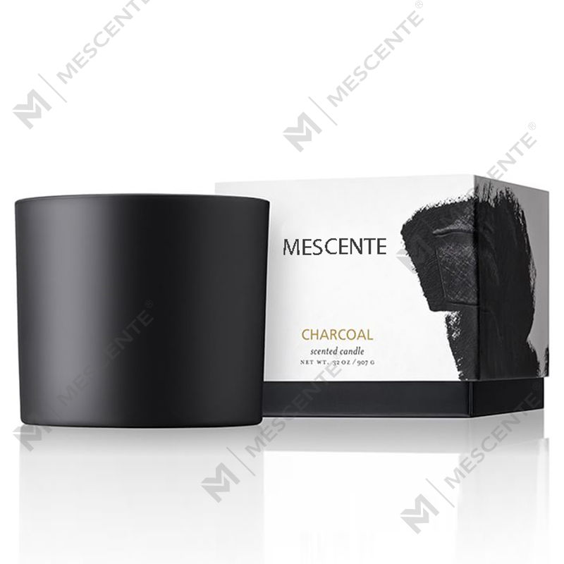 M&SCENT Natürliche Weihnachten weit verbreitete Sojawachskerze im Glasglas mit Faltschachtel