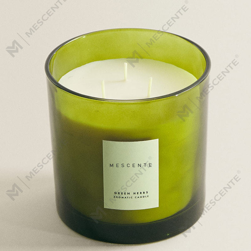 M&Scent Party Relax Duftende Sandelholzkerze, nachfüllbare Herrenkerzen A29273