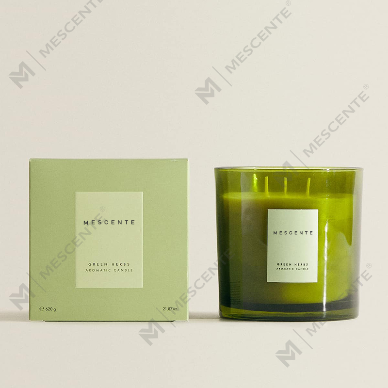 M&Scent Party Relax Duftende Sandelholzkerze, nachfüllbare Herrenkerzen A29273
