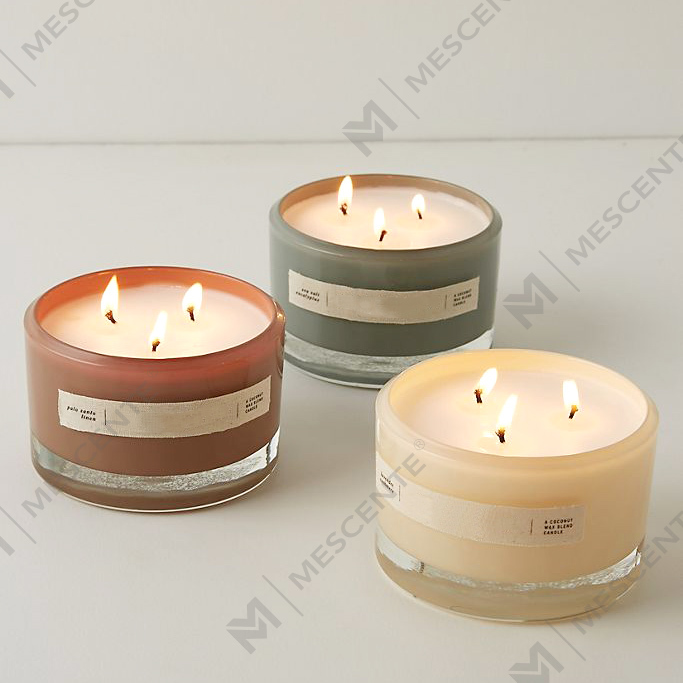 M&Scent Großhandel Luxus-Sojakerzengläser mit Eigenmarke A29272