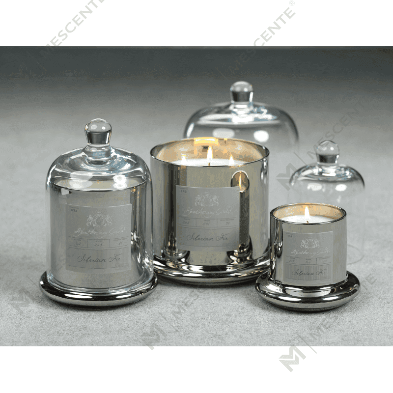 M&Scent Dekorative romantische Hochzeitsglocke, Glaskuppelabdeckung, Duftkerze A29275