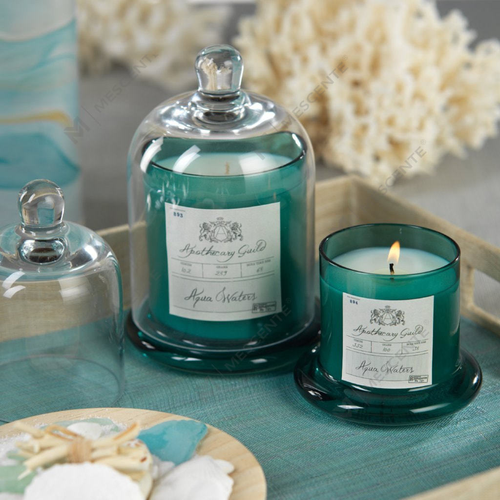 M&Scent Dekorative romantische Hochzeitsglocke, Glaskuppelabdeckung, Duftkerze A29275