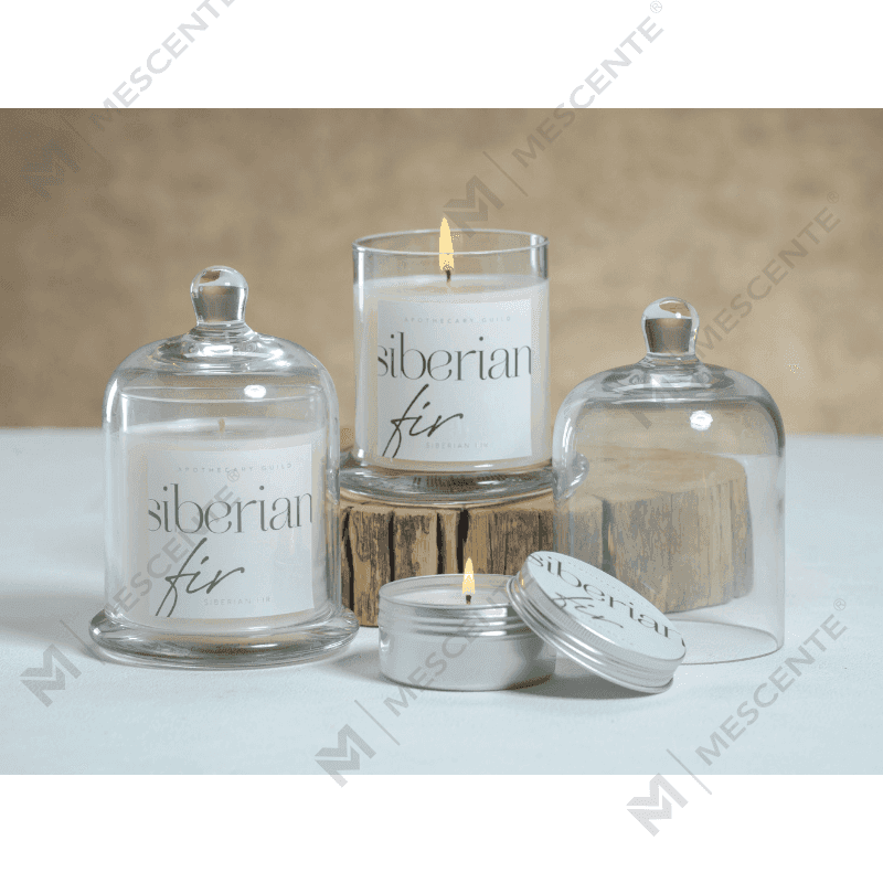 M&Scent Dekorative romantische Hochzeitsglocke, Glaskuppelabdeckung, Duftkerze A29275