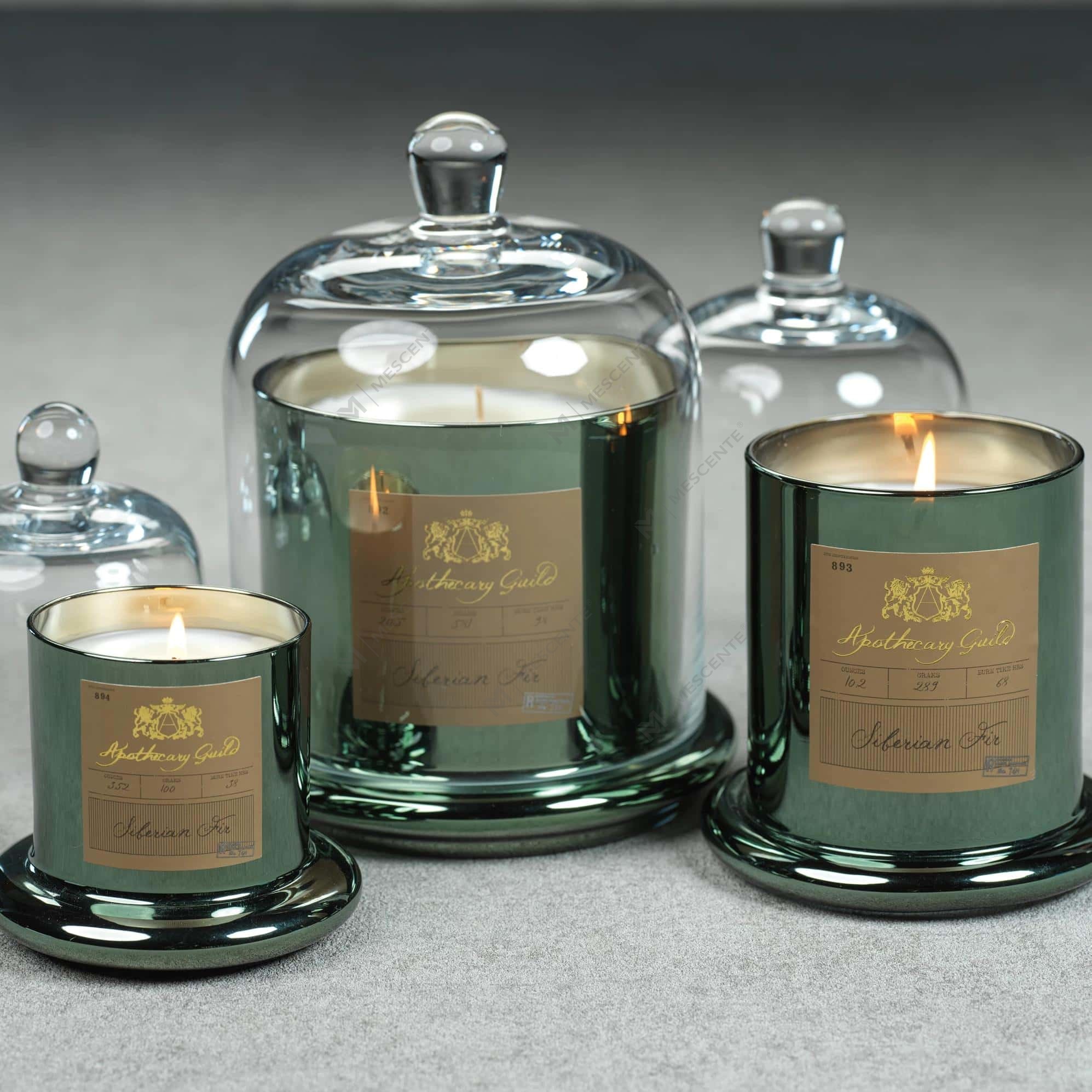 M&Scent Dekorative romantische Hochzeitsglocke, Glaskuppelabdeckung, Duftkerze A29275