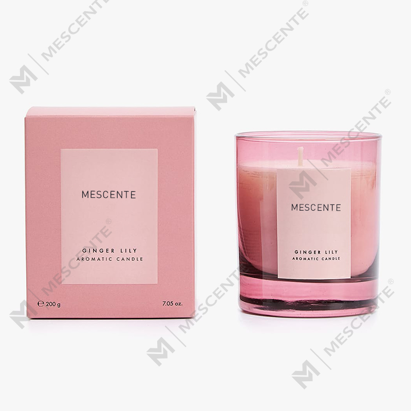 Mescente Luxus-Eigenmarken-Kristall-Aromatherapie-Duftkerzen