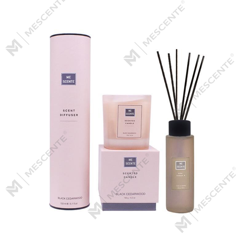 150 ml Raumduft-Geschenkset mit Reed-Diffusor und Duftkerze A99189
