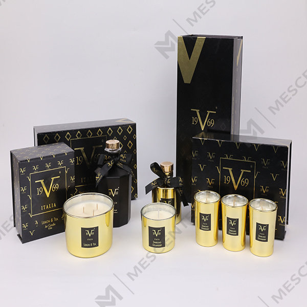 M&Scent Home Fragrance Reed Diffuser Geschenkset mit Duftkerze A29260-2