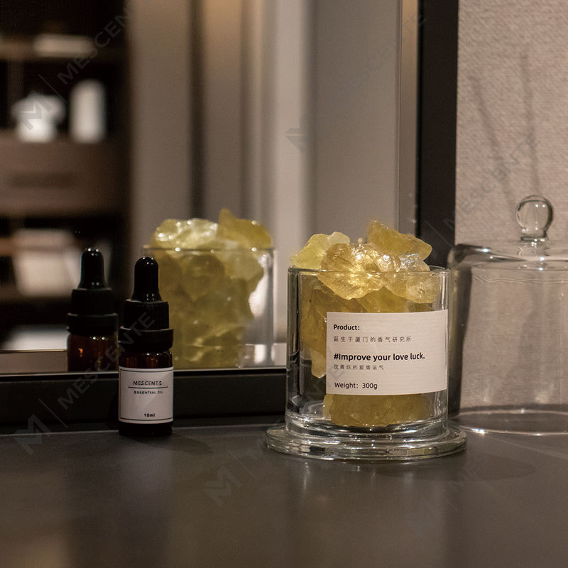 Dekorativer Statuen-förmiger Keramik-Duft-Kristallstein-Aroma-Diffusor für ätherische Öle A29199-Valuables