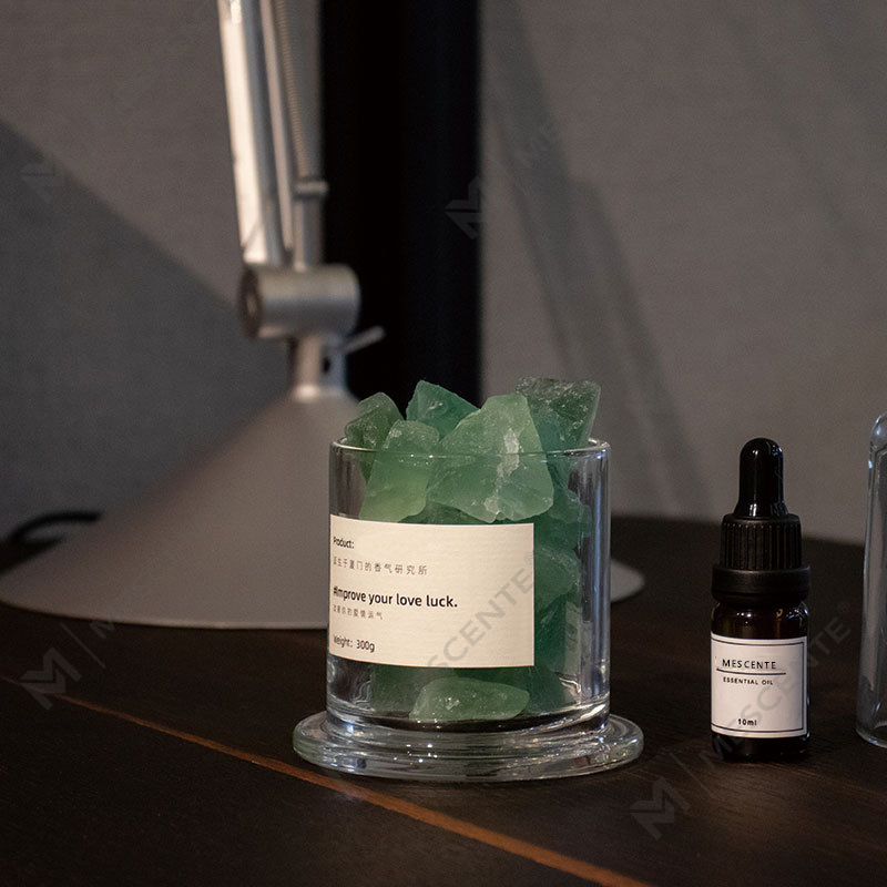 Dekorativer Statuen-förmiger Keramik-Duft-Kristallstein-Aroma-Diffusor für ätherische Öle A29199-Valuables