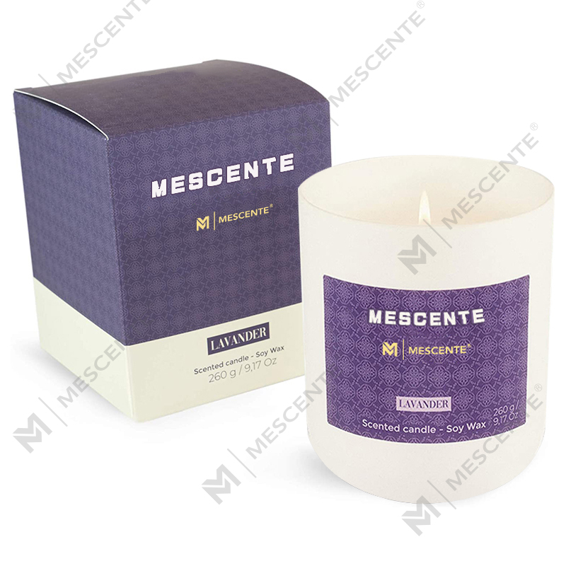 M&Scent Mason Jar Mini-Kerzen auf Sojabasis, Luxusverpackung, Marmorkerze, Sojawachs
