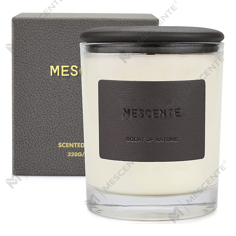 M&Scent Großhandel mit wunderschönen recycelten Glaskerzen in China, Entspannungskerze