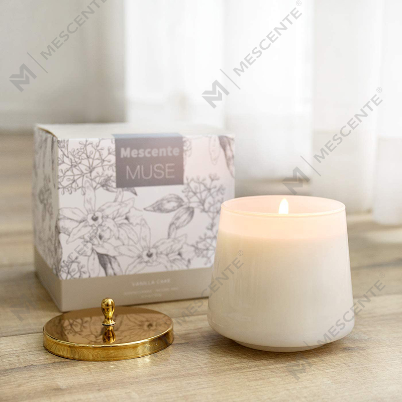 M&Scent 100 % natürliche Aromatherapie-Buch-Duft-Sojakerze für Zuhause, große Duftkerzen im Glas