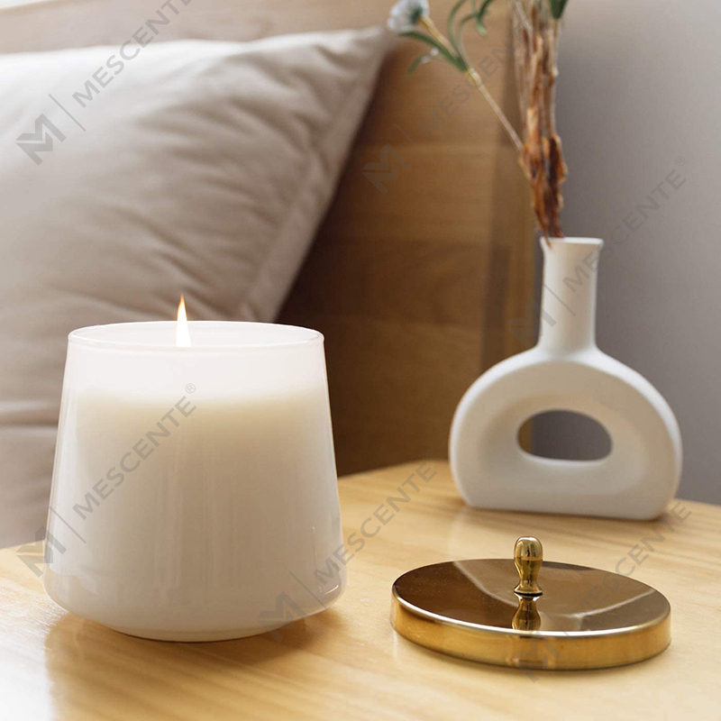 M&Scent 100 % natürliche Aromatherapie-Buch-Duft-Sojakerze für Zuhause, große Duftkerzen im Glas
