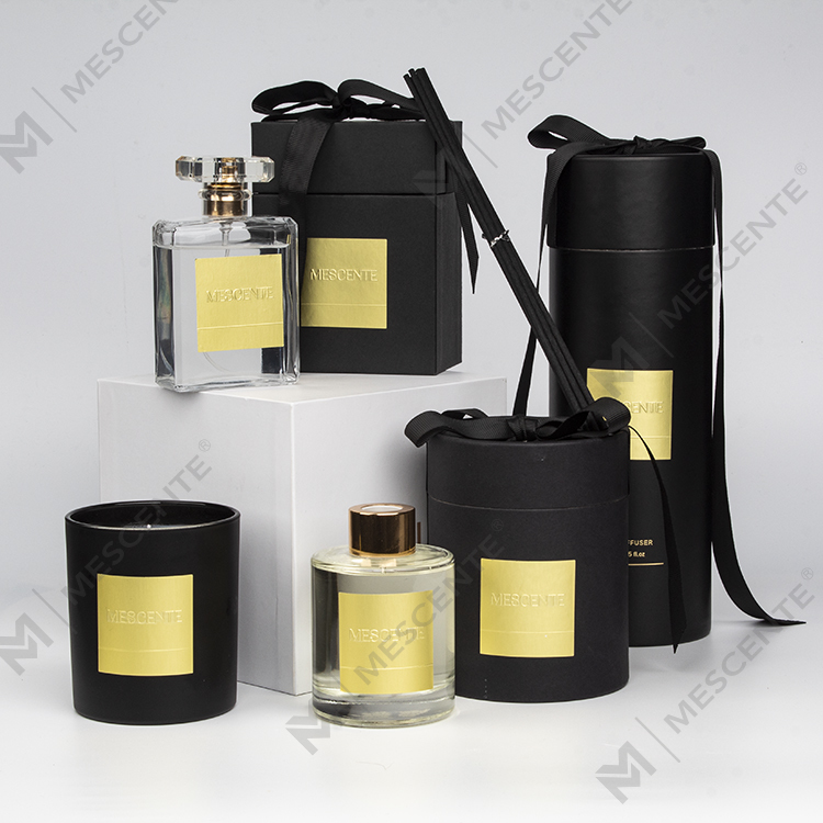 M&Scent luxuriöse Private-Label-Duftgefäße im Glas, Sojawachskerze in großen Mengen