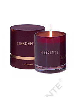 M&S Cent Custom Luxus-Duftkerze mit Docht aus mattem Glas, 100 Stunden, duftende Private-Label-Kerzen