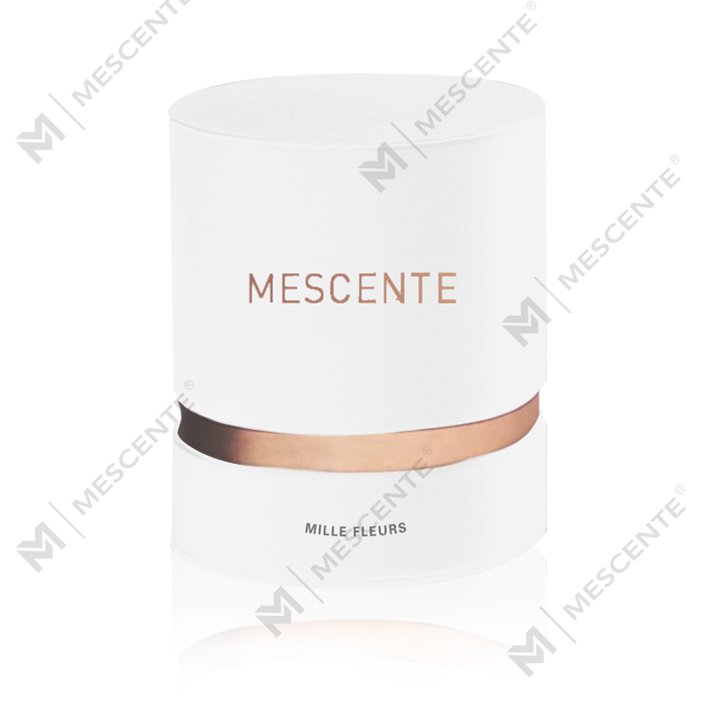 M&S Cent Custom Luxus-Duftkerze mit Docht aus mattem Glas, 100 Stunden, duftende Private-Label-Kerzen