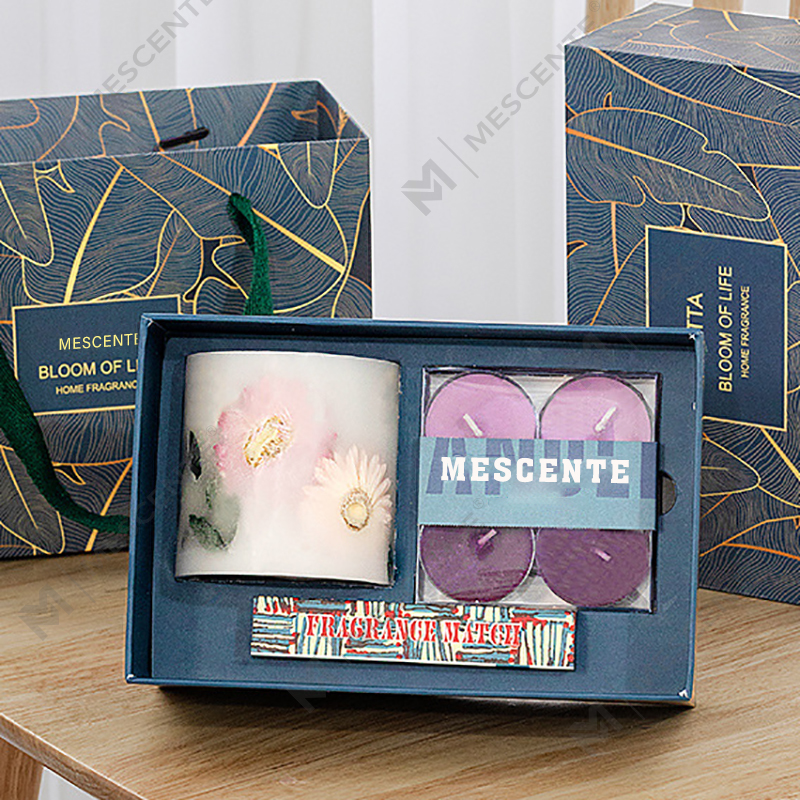 M&Scent Großhandel, luxuriöses Teelicht-Geschenkset aus natürlichem Sojawachs