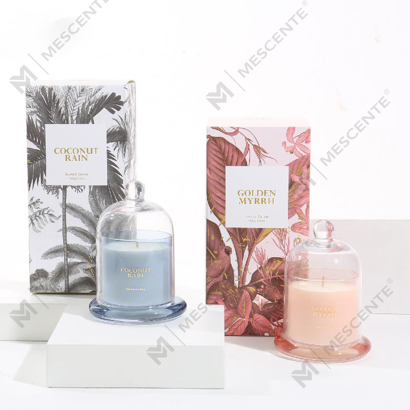 M&Scent Custom Logo Luxusboxen aus Wachs, 100 % natürlich, Mini-Heimkerzen-Geschenk