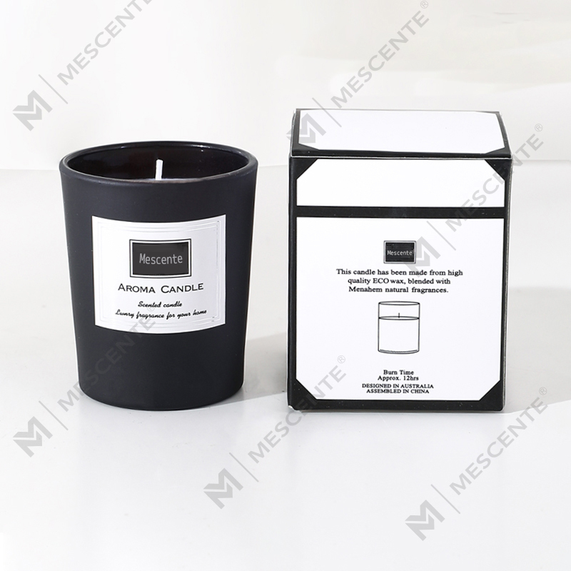 M&Scent individuell bedruckte Sojawachskerzen mit Pfingstrosenduft, digitale Duftkerze