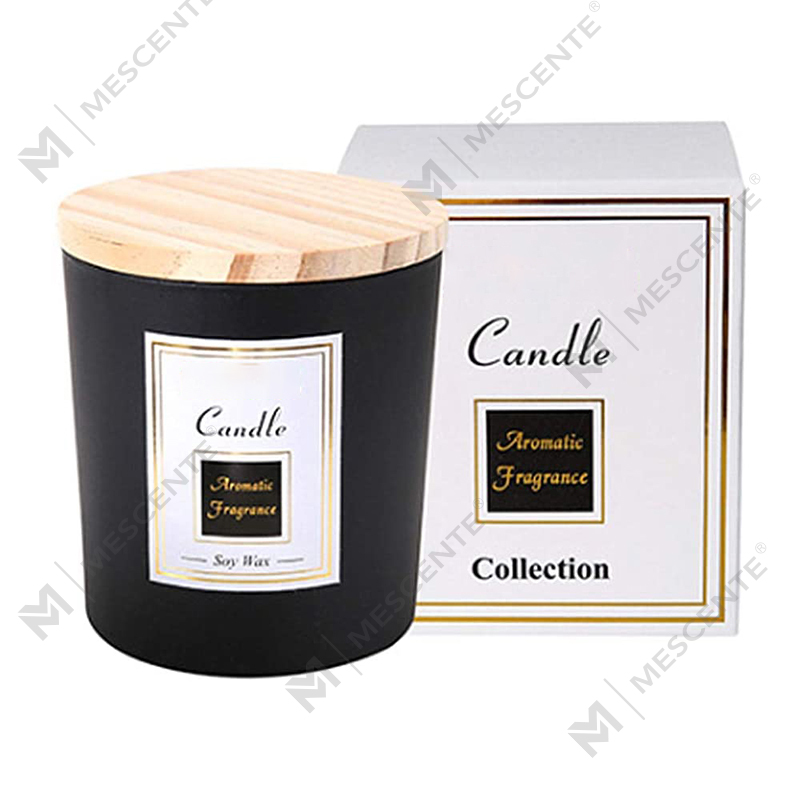 M&Scent handgefertigte bedruckte Sojakerzen, mückenabweisende Sandelholzkerze