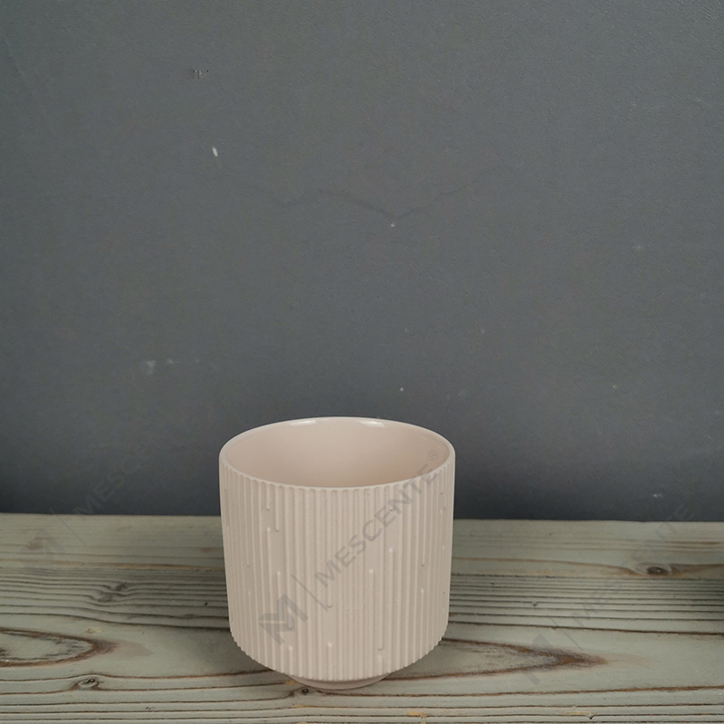 M&Scent Großhandel, luxuriöse, quadratische, mattschwarze, einzigartige, bernsteinfarbene Kerzengläser aus Keramik mit Holzdeckel