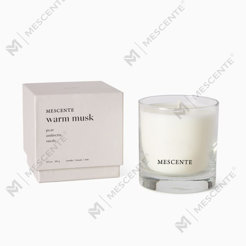 Passen Sie das Duftkerzen-Set „White Barn Dry Flower Cake“ mit Deckel individuell an