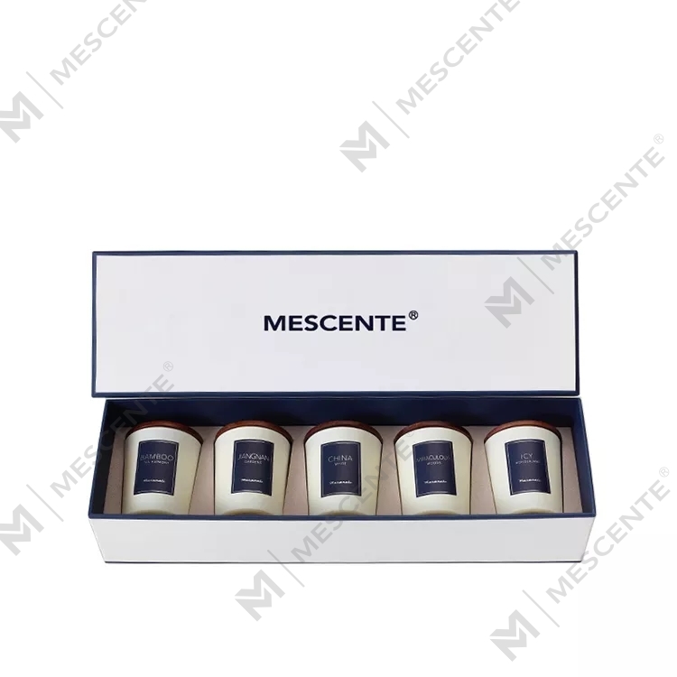 M&scent Großhandel Private-Label-Duftöl-Duftkerzen Luxus mit Deckel, Aromatherapie-Kerze