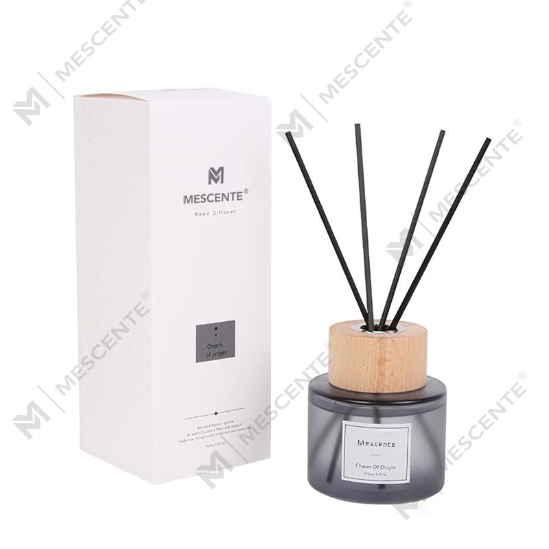 M&Scent Großhandel luxuriöser Private-Label-Glasflaschen-Red-Diffusor mit Stopfen