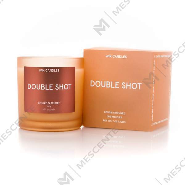 M&Scent Großhandel, luxuriöse, individuelle Private-Label-Dekoration, schwarze Glaskristall-Duftkerzen aus Sojawachs