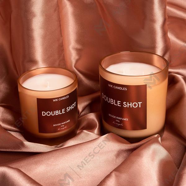 M&Scent Großhandel, luxuriöse, individuelle Private-Label-Dekoration, schwarze Glaskristall-Duftkerzen aus Sojawachs