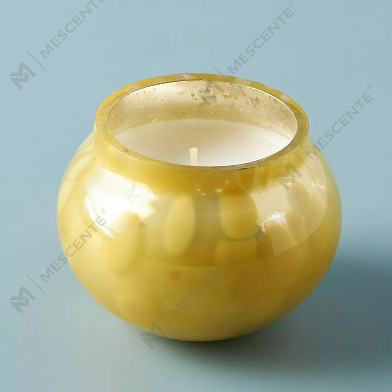 M&scent Private Label Custom Home Dekoration Luxus-Kerzengläser aus Glas, Sojawachs-Duftkerzen mit Deckel